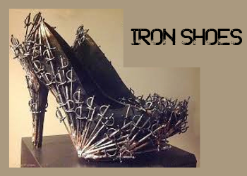 Newspaper articles: Iron Shoes, rough, long, lonely, home